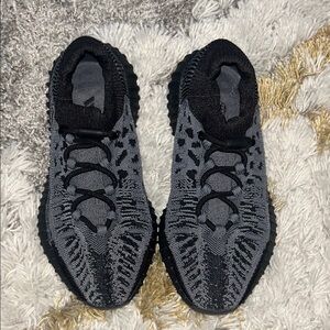 Yeezy Black and Gray Women's Sneakers